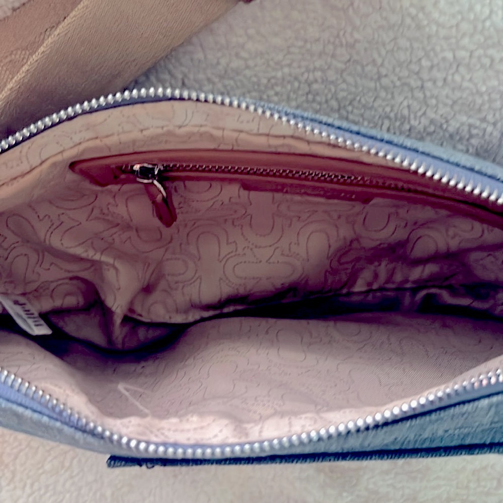 Blue Jean Handbag. - Picture 3 of 4